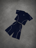 Reflective-strip Casual Set