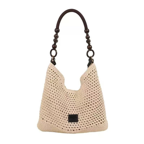 Fashion Premium Tote – Large Summer Woven Straw Shoulder Bag, Convertible Crossbody Purse